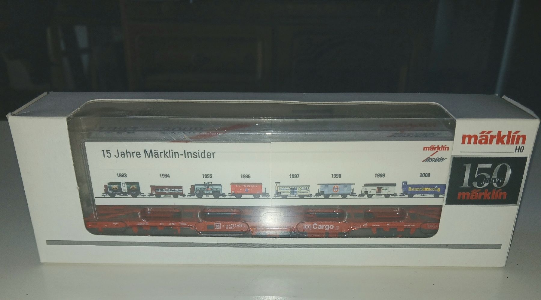 Märklin Modellini di ferrovie: Märklin H0, Wagon spécial "15 ans Insider" DB "Comme neuf " – Nuovo (secondo la descrizione) da Moutier venduto da 2CC2.3402 3