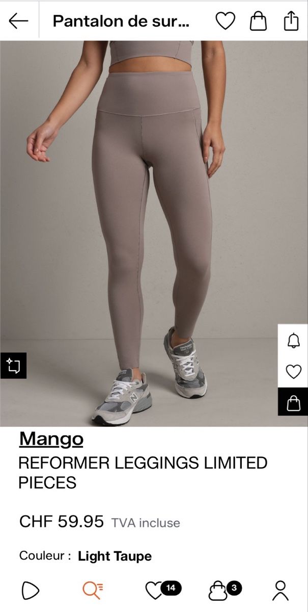 Mango Leggings: Legging de sport Mango taille S   – Nuovo (secondo la descrizione) da Aigle venduto da sow_m7gm 9