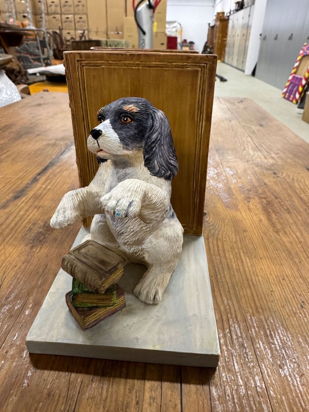 Altro in Decorazioni & Accessori: Vintage Spaniel Dog Book Ends – Usato da Oeschseite venduto da -Luxury-On-Line- 3