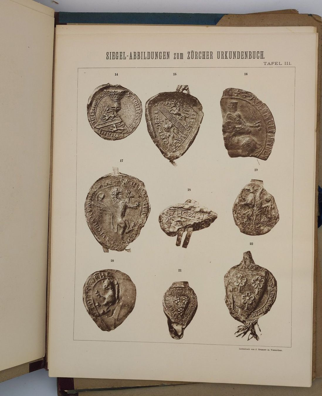 Bücher: SIGELABBILDUNGEN - URKUNDENBUCH - TAFELBÄNDE – Gebraucht aus Goldach von Gaip 2