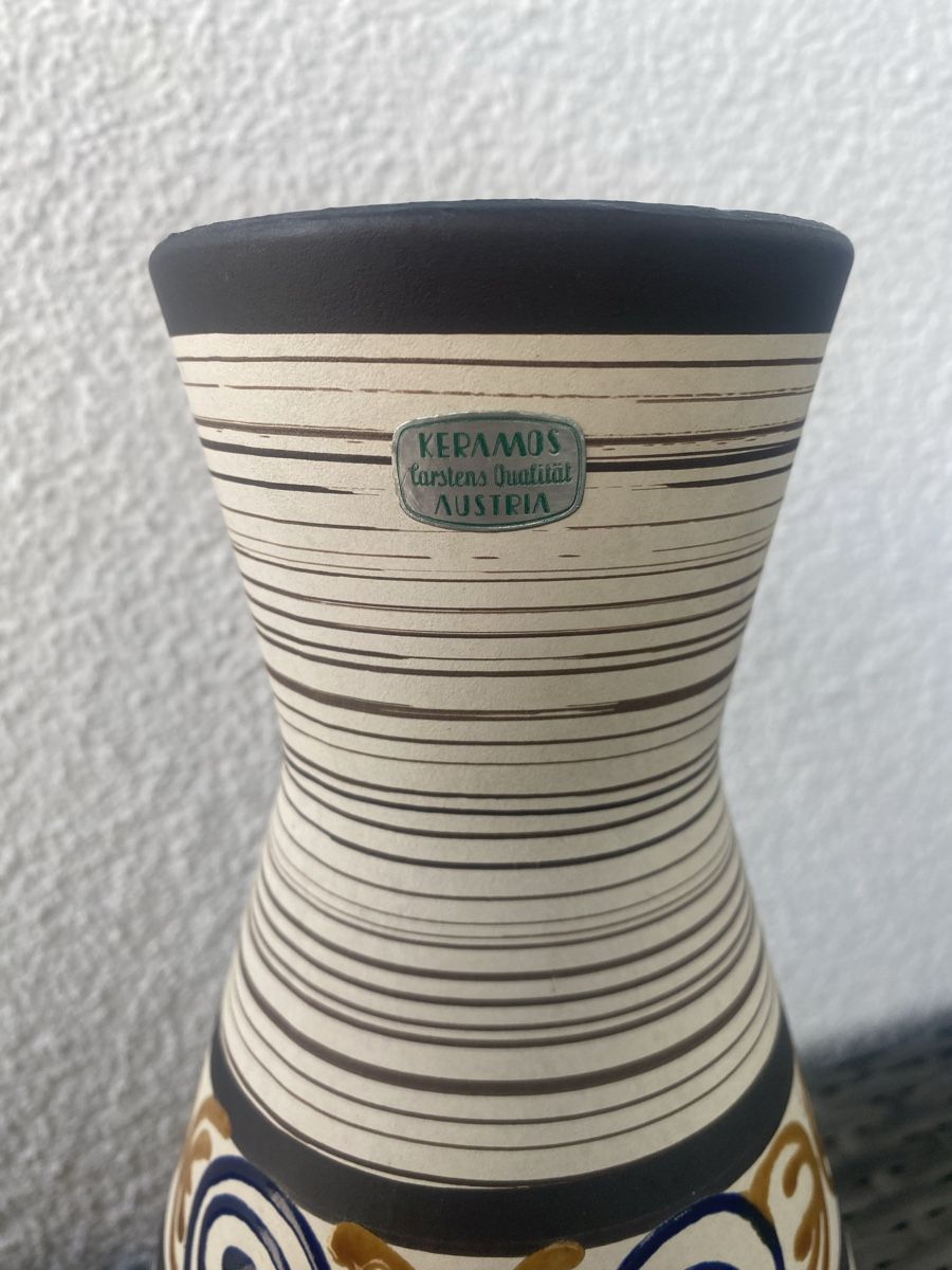 Vasen & Gefässe: Carstens Keramik Vase, West Germany – Neu (gemäss Beschreibung) aus Balsthal von Narulya 2