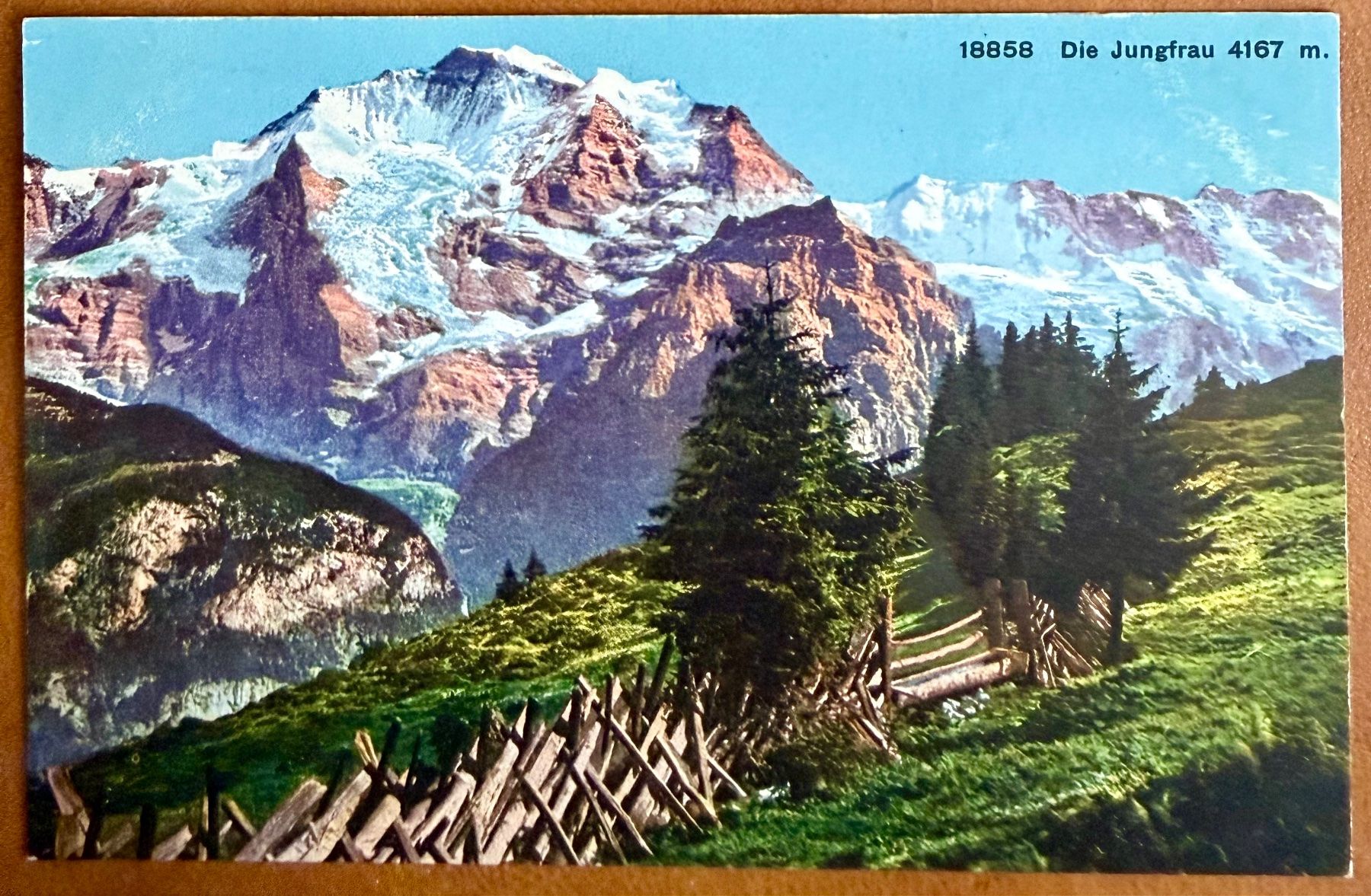 Cartoline postali: Jungfrau - AK – Usato da Lutry venduto da Ediego