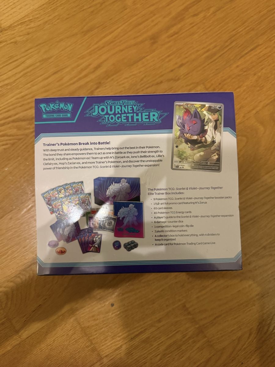 Pokémon Sammelbilder & Trading cards: Pokemon journey together etb – Neu und originalverpackt aus Sisseln AG von jan_qw26 1