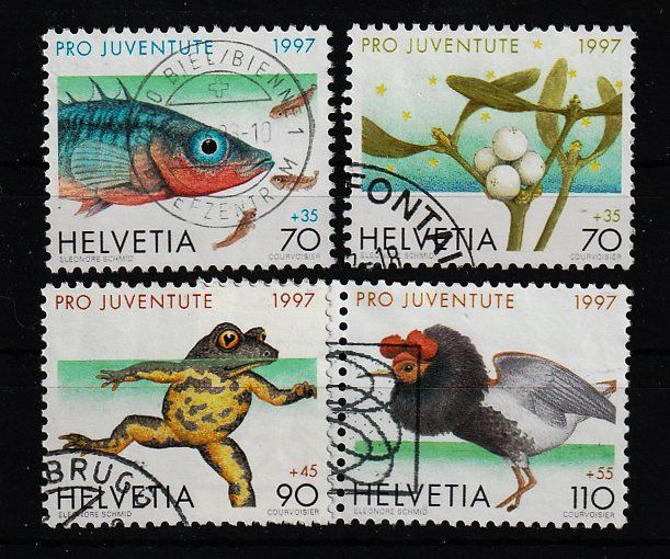 Tutti i francobolli: 1997 Serie Pro Juventute – Usato da Arlesheim venduto da gaugi43