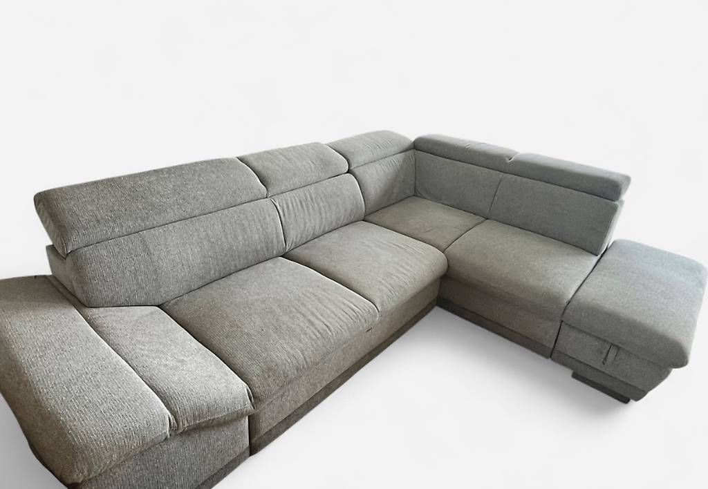 Sofas: graues Ecksofa mit Stauraum – D'occasion à Luzern par didi_k05