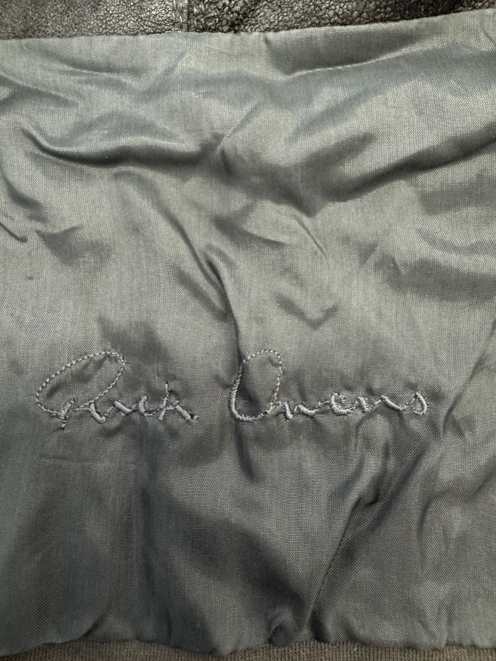 Rick Owens Giacche: Veste en cuir vieilli Rick Owens – Usato da giffers venduto da sev_c9x9 4