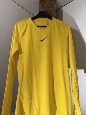 Nike Langarmshirt Sport gelb gebraucht