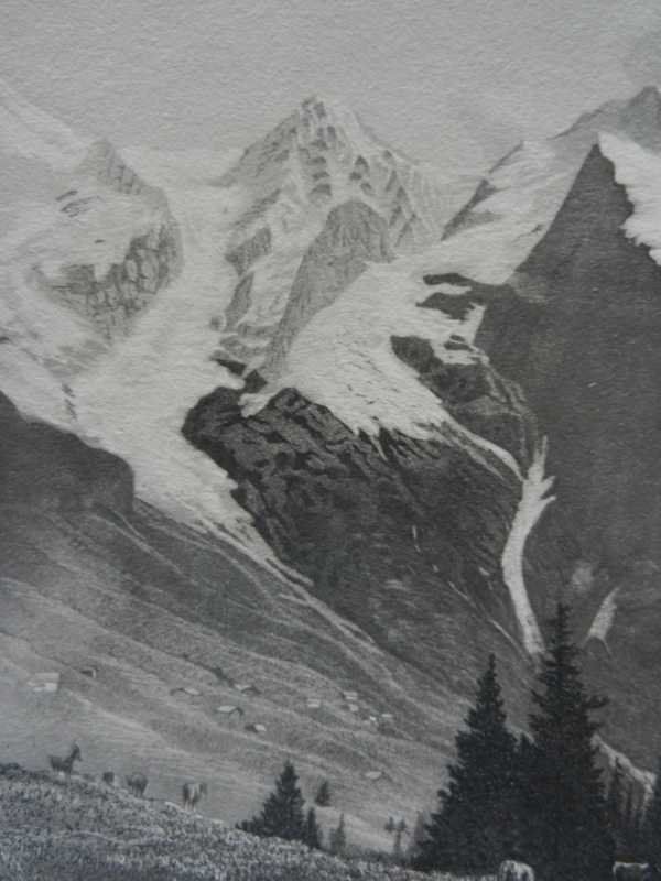 Gravures: Jungfrau Berner Oberland – D'occasion à Risch par Rischli15 3