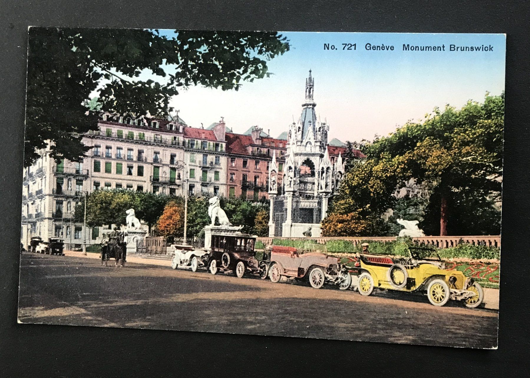 Cartoline postali: ANTIKE ANSICHTSKARTE GENÈVE – Usato da Ostermundigen venduto da wini63