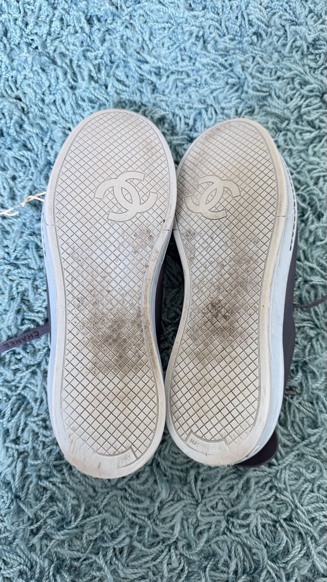 Chanel Scarpe da donna: Chanel Navy Leather – Usato da Kloten venduto da liu_65tx 5