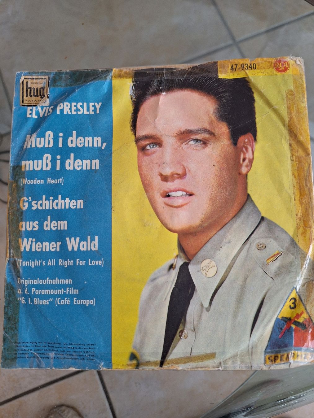 Schallplatten: 4 Elvis Presley Single Platten 60 iger Jahre – Gebraucht aus Rheinfelden von Cleopatra2000 9