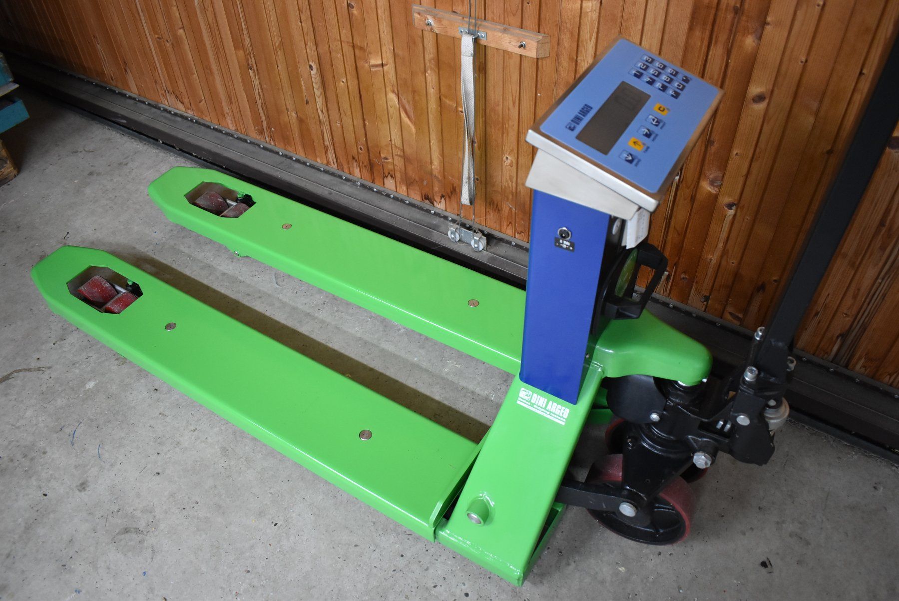 Gabelstapler & Hubwagen: Handhubwagen-Waage Dini-Argeo mit Drucker / eichfähig – Neu (gemäss Beschreibung) aus Niederlenz von martytronic 6