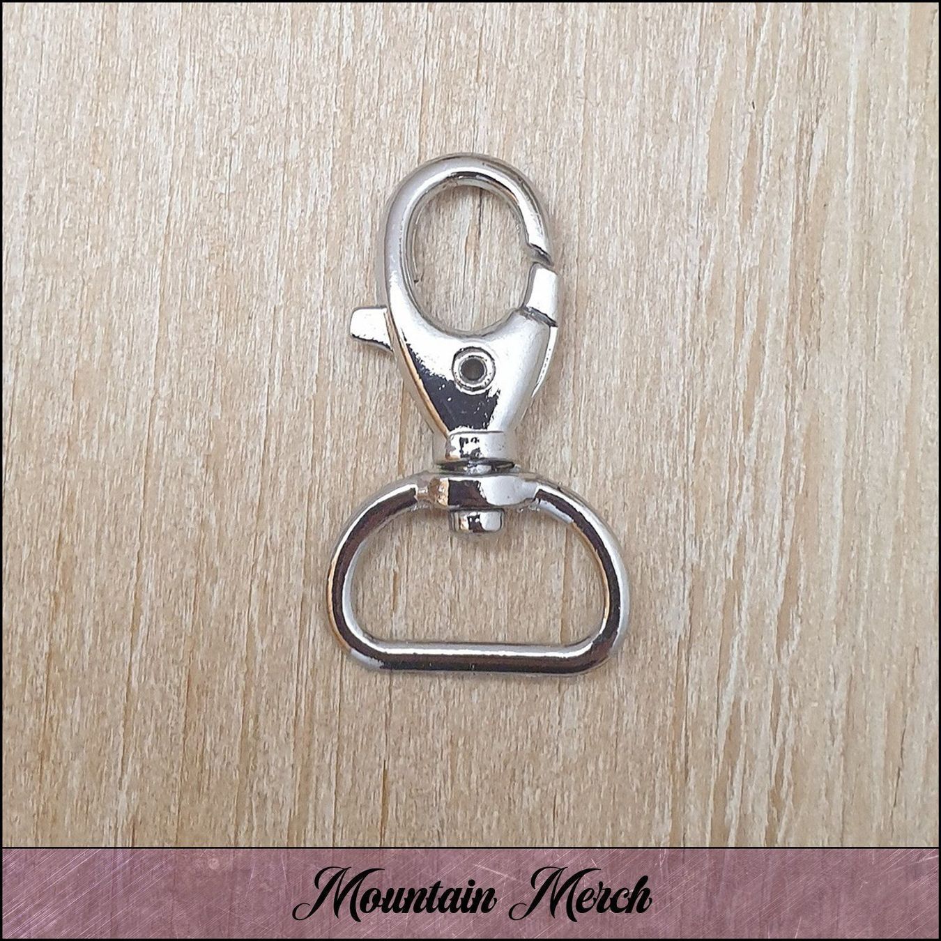 Attrezzatura da arrampicata: Karabiner silbern 20 mm – Nuovo e nell'imballaggio originale da Wiesenberg venduto da mountain-merch