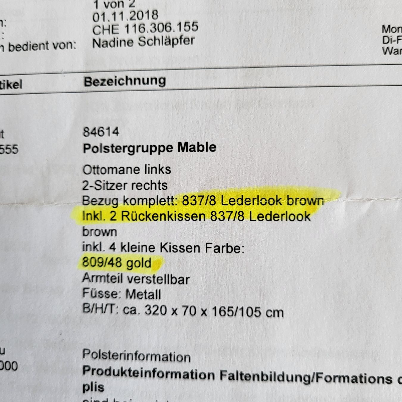 Sofas: Polstergruppe  – Gebraucht aus Grossaffoltern von cla_6ffy 3