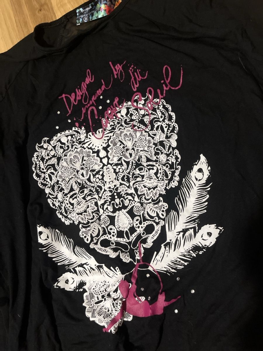 Desigual Tops: Pull noir DESIGUAL – Gebraucht aus Le Locle von Mayd_h 1