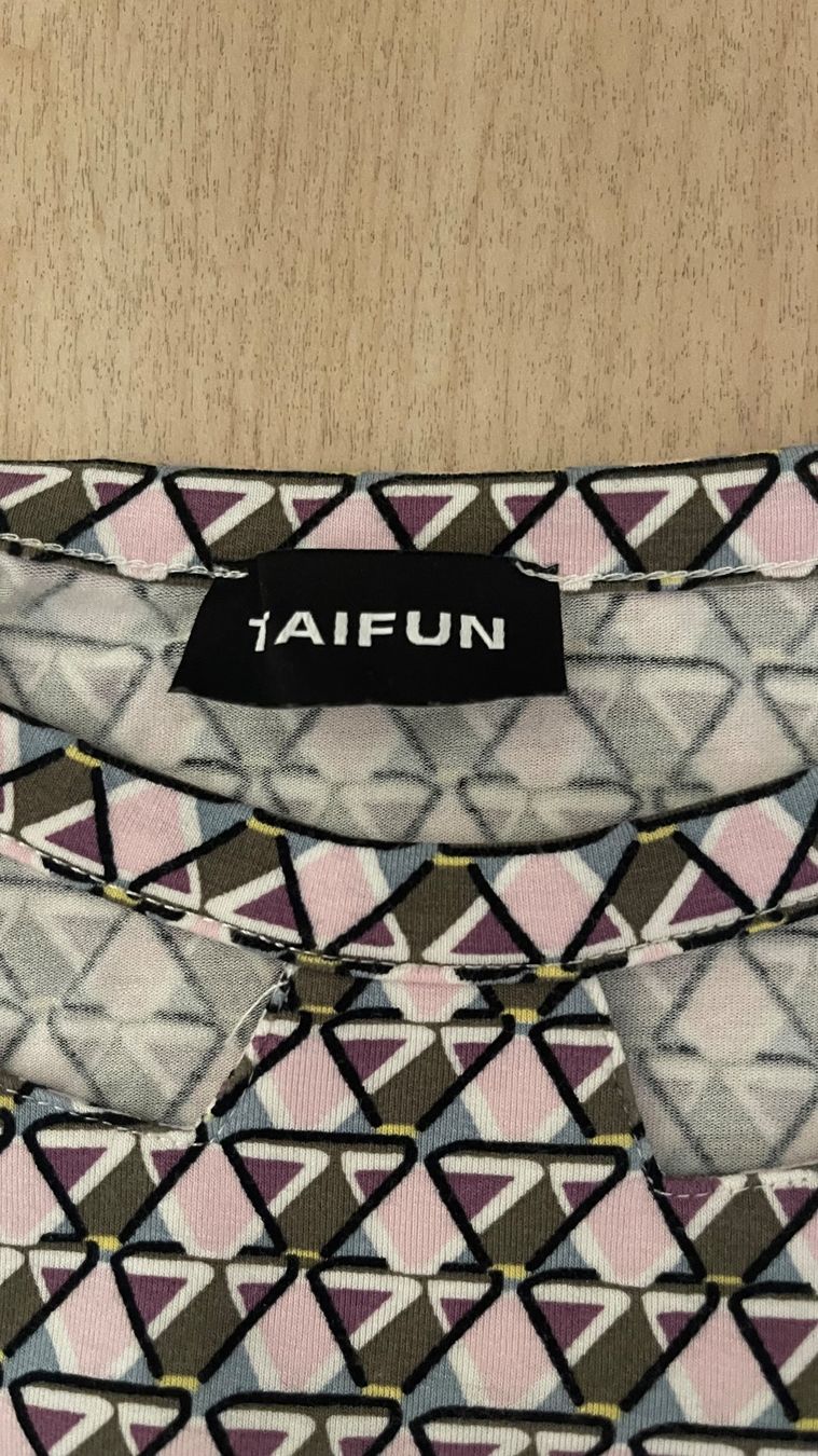 Taifun T-Shirts: Taifun Shirt gemustert , Grösse 40 – Neu (gemäss Beschreibung) aus Wetzikon ZH von Schrungus 1