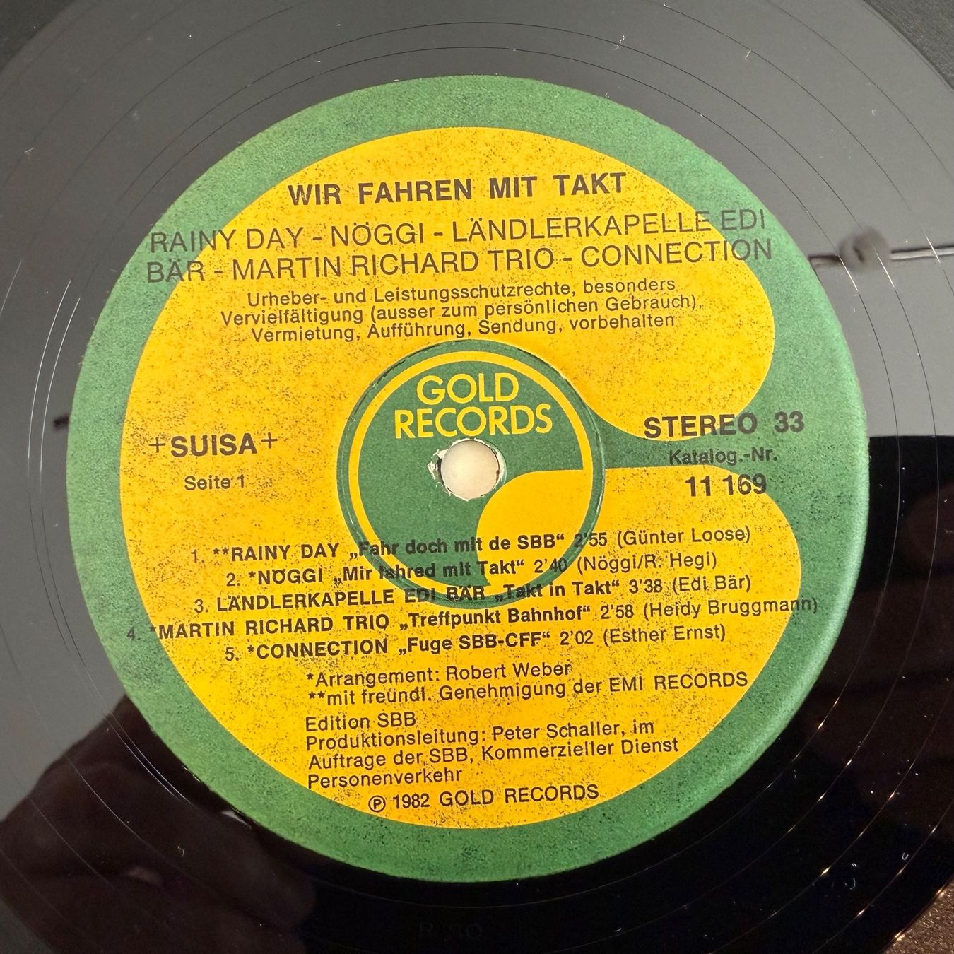Dischi in vinile: WIR FAHREN MIT TAKT – Usato da Zürich venduto da fehlton 3