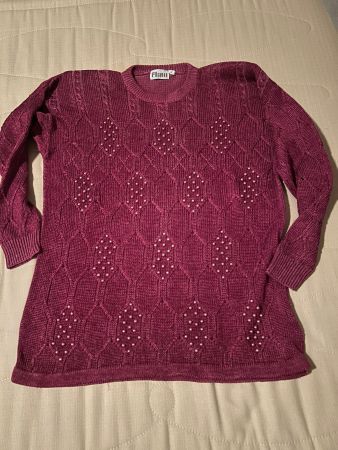 Pullover fucsia Flam tg.L