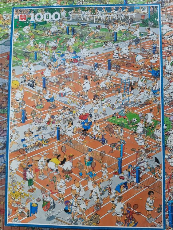 Puzzle Jan van Haasteren "Tennis" Kaufen auf Ricardo