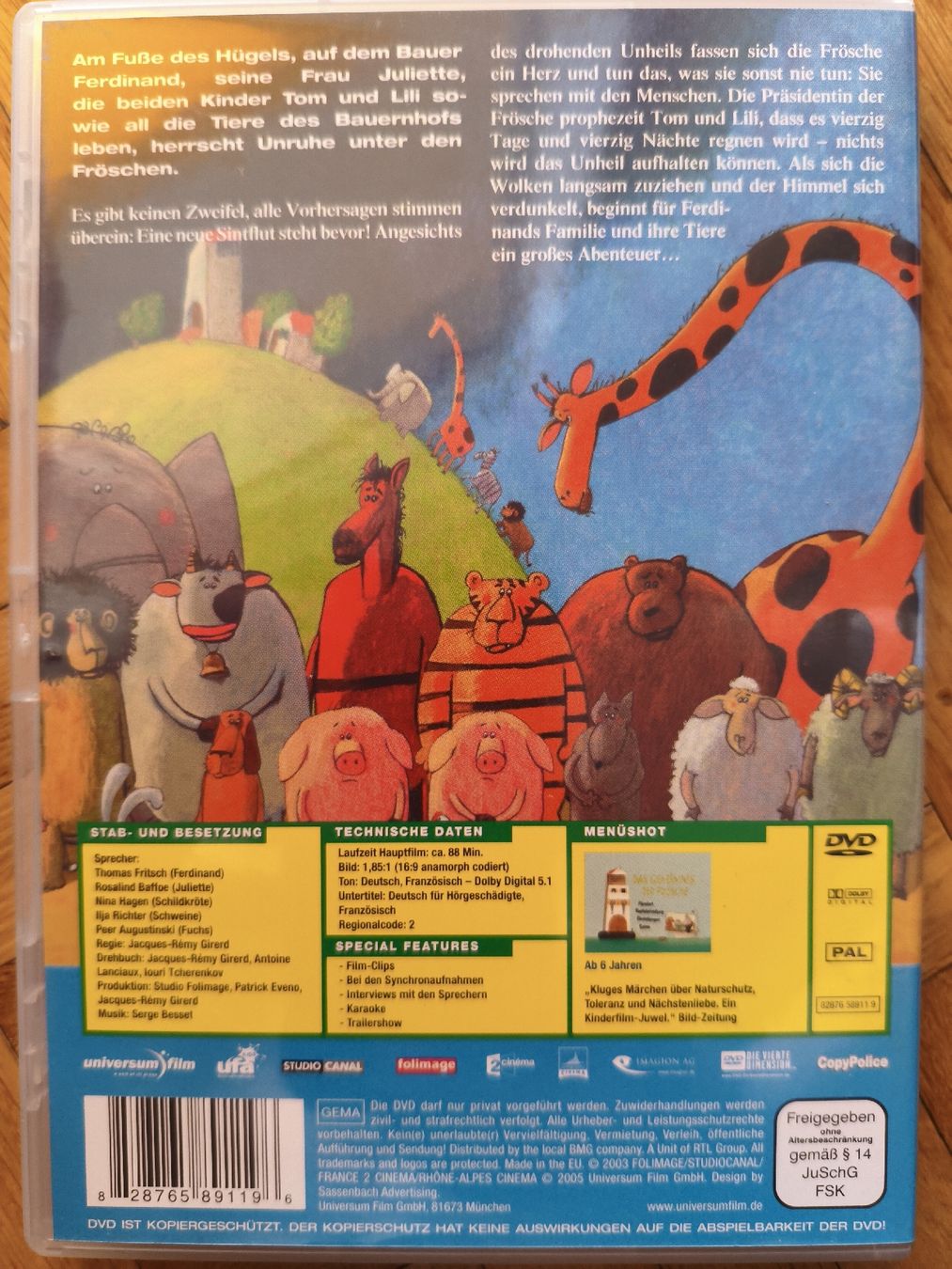 Tutti i DVDs: Das Geheimnis der Frösche – Usato da Renens VD venduto da kollar7 1