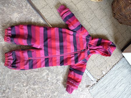 Schneeoverall Jako-o gestreift Grösse 80/86 