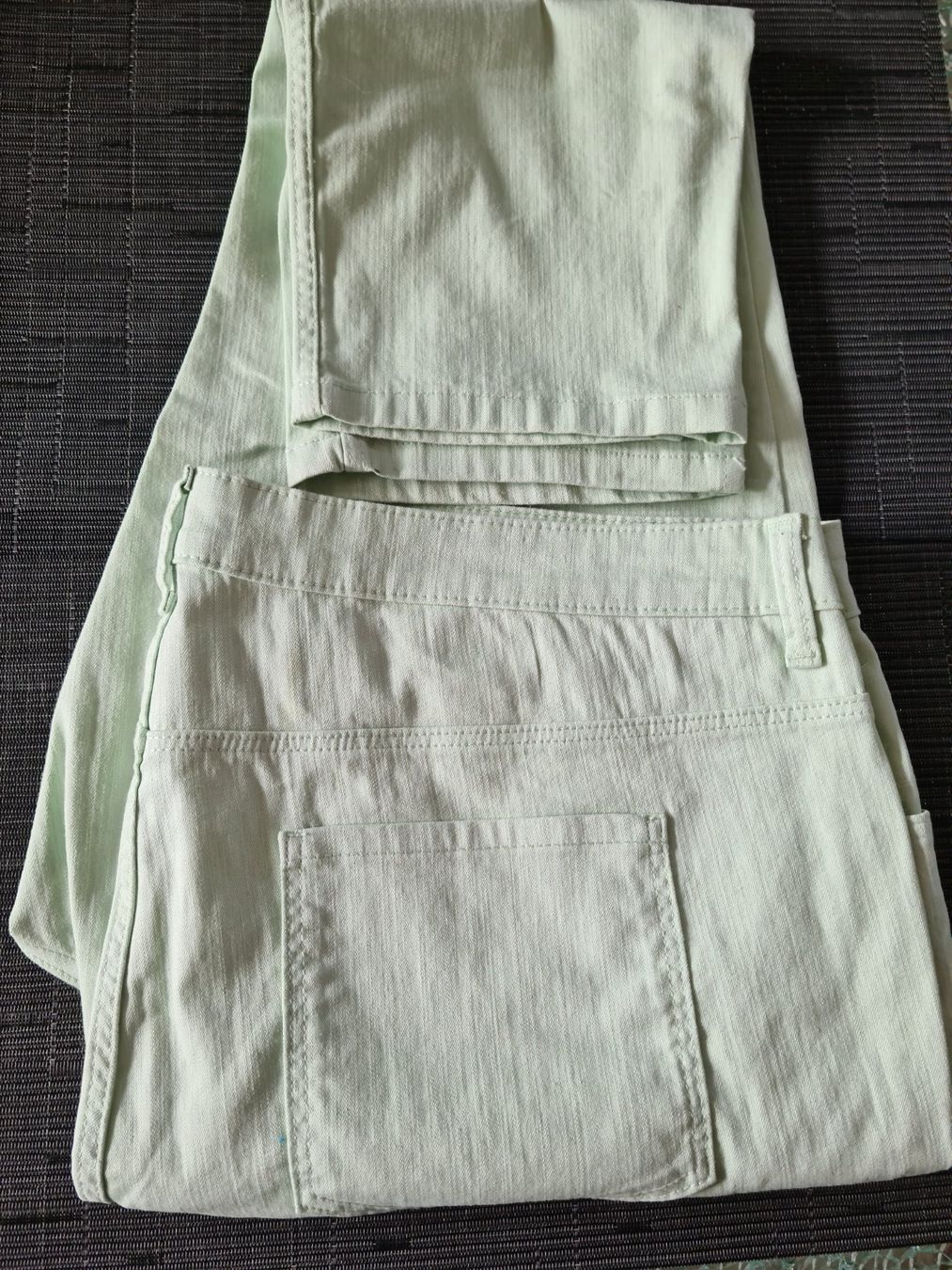 Jeans: Jeans, hellgrün, Grösse 50 – Usato da meinisberg venduto da Goelu64