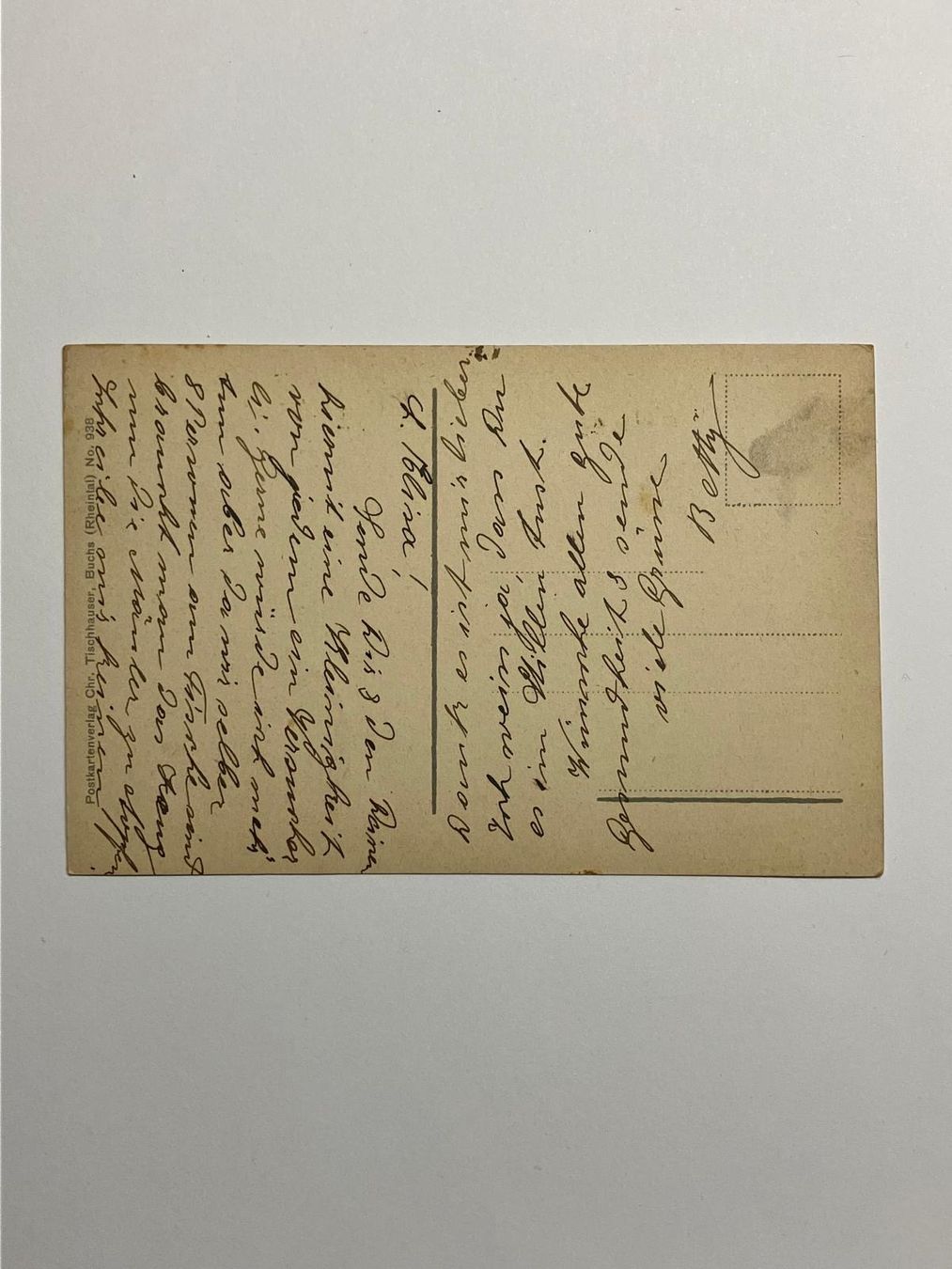 Cartoline postali: AK Buchs, Postkartenverlag, Tischhauser Buchs, Rheintal – Usato da Regensdorf venduto da 7ws8 1