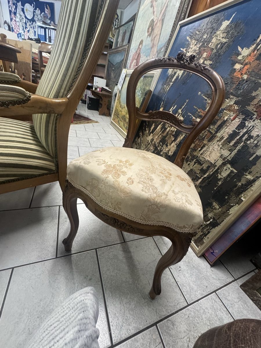 Stühle: Stuhl Biedermeier Original  – Gebraucht aus Frasnacht von Kulturpalast