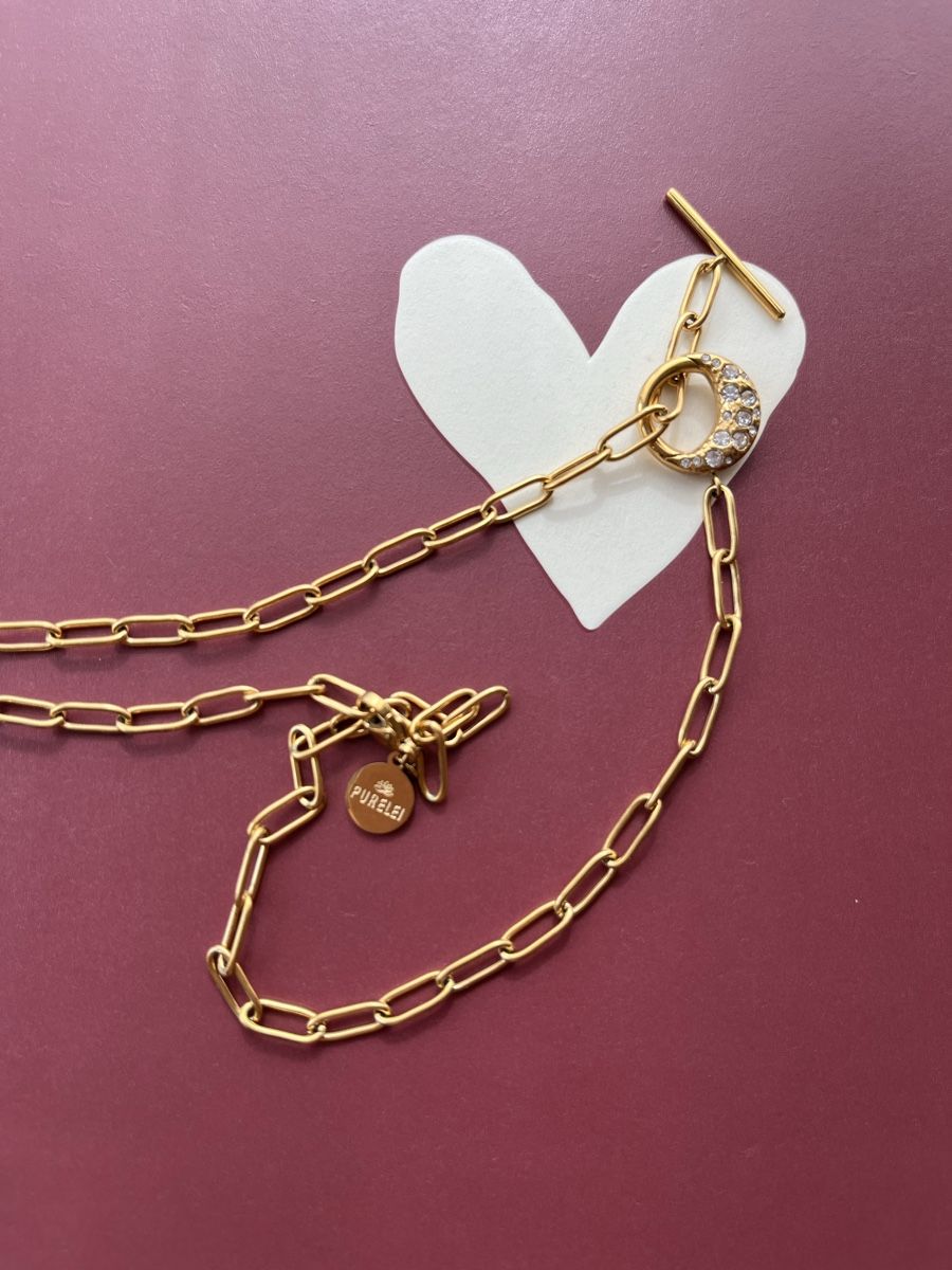 Purelei Ketten: Goldene Purelei Halskette, NEU – Neu (gemäss Beschreibung) aus Wauwil von LoU-AiRiN 1