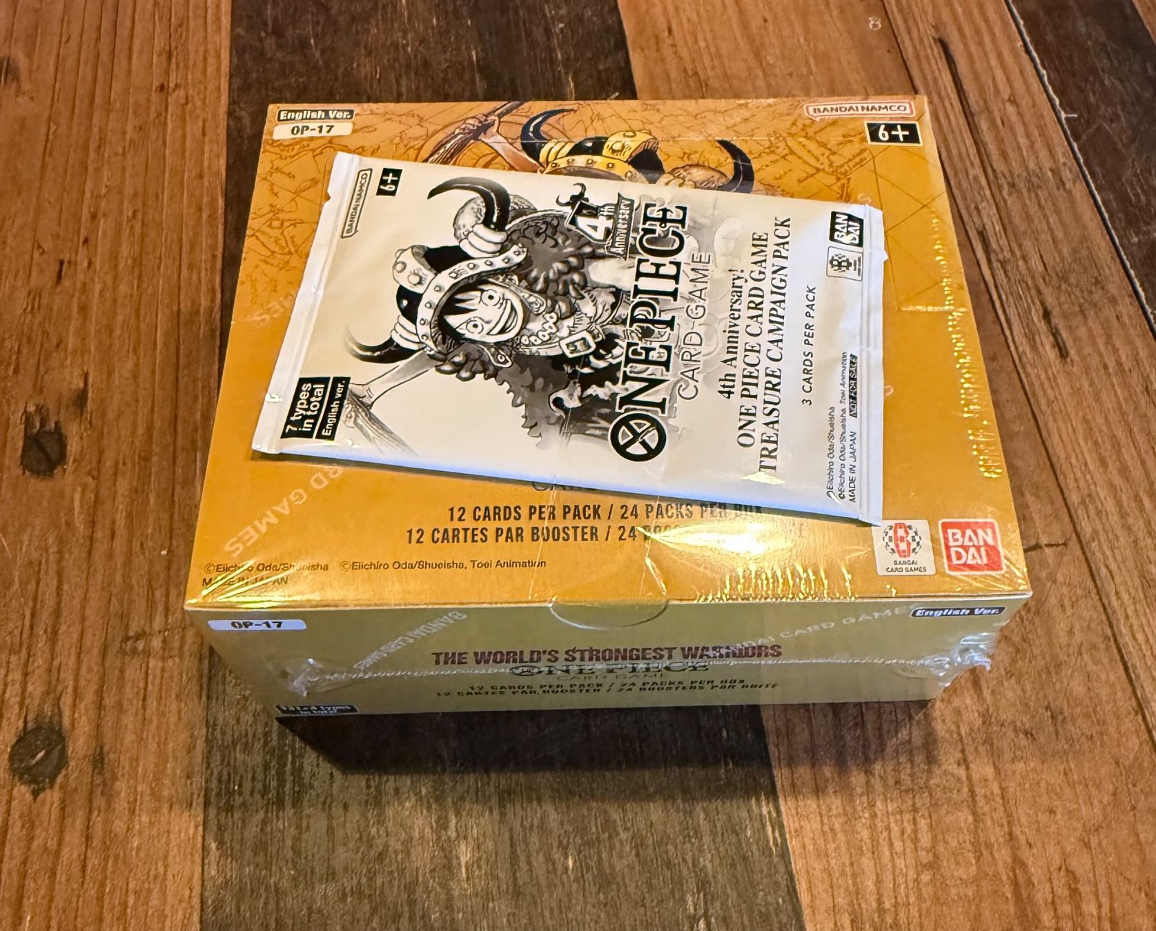 Bandai Carte collezionabili: Box One Piece OP-17 ENG sealed – Nuovo e nell'imballaggio originale da Hitzkirch venduto da dario_ssc 2