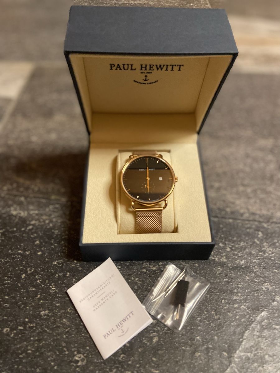 Paul Hewitt Uhren: Paul Hewitt Atlantic Line Roségold – Neu und originalverpackt aus Schattenhalb von ani_sdz5