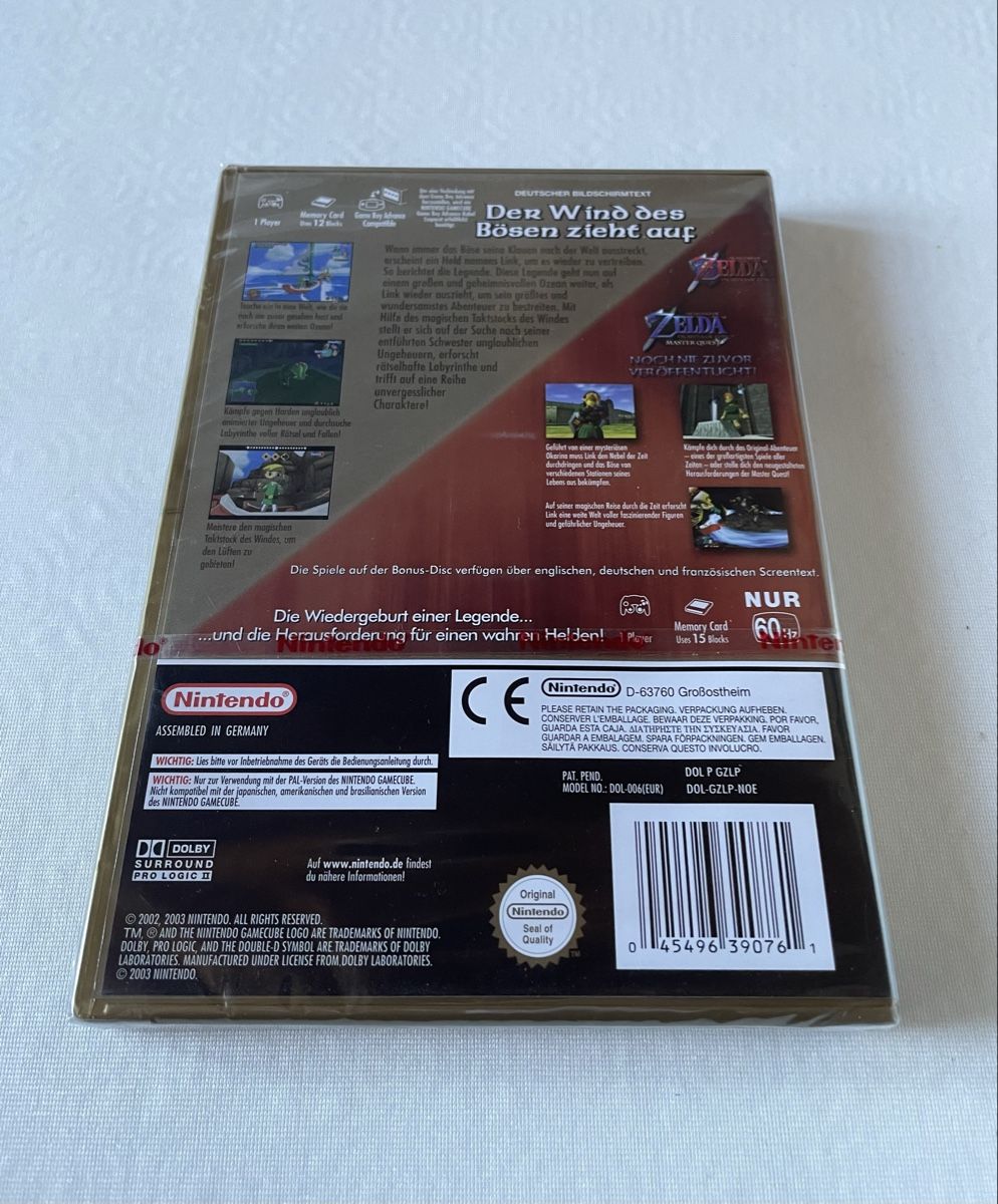 Nintendo Spiele: GameCube Zelda Wind Waker Limited Edition SEALED – Neu und originalverpackt aus Luzern von OlpeStyle 1