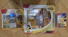 Lot Pokémon 30e Anniversaire divers articles neufs