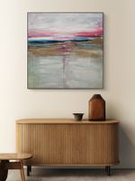Abstraktes Bild 80x80cm ohne Rahmen