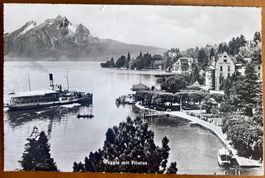 WEGGIS - Dampfschiff "Uri" Quai 1959
