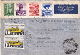 Erstflug Swissair Locarno - Barcelona 1940