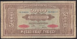 Polen 50'000 Marek 1922