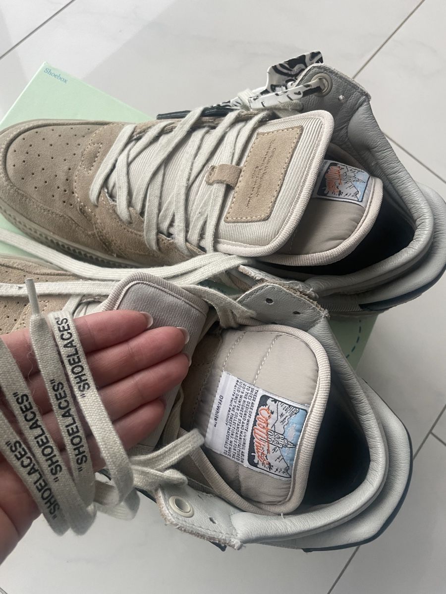 Off-White Scarpe da uomo: Gr.43 Off-White Floating Arrow Suede Sneakers – Usato da Au ZH venduto da Daiga 7