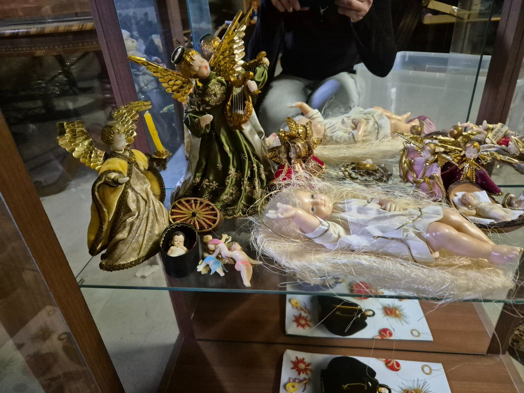 Statuette: Wunderschöne Wachs Baby und Engel – Usato da Berlingen venduto da jes_wx2r