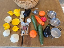 Kinderkochgeschirr, ca. 50 Teile