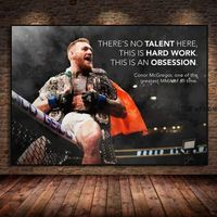 Conner Mc Gregor Leinwandbild 50x70cm NEU
