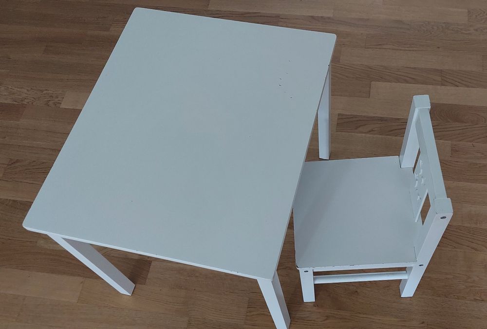Kindertisch und stuhl Kritter Ikea Kaufen auf Ricardo