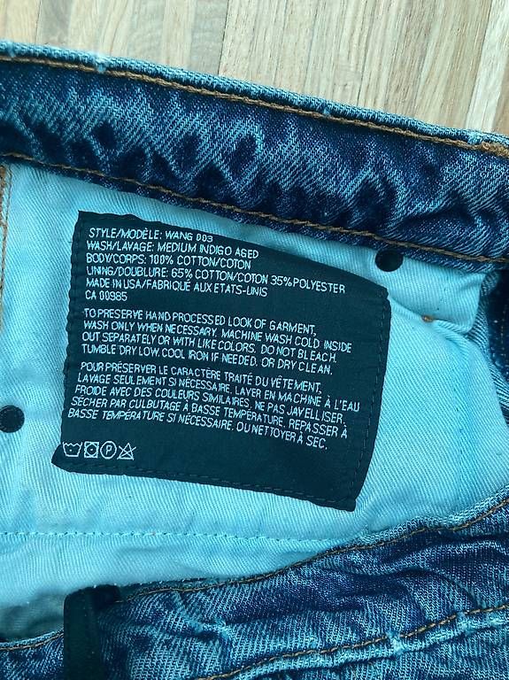 Jeans: Jeans Alexander Wang – Usato da Zürich venduto da rundeshaus1 3