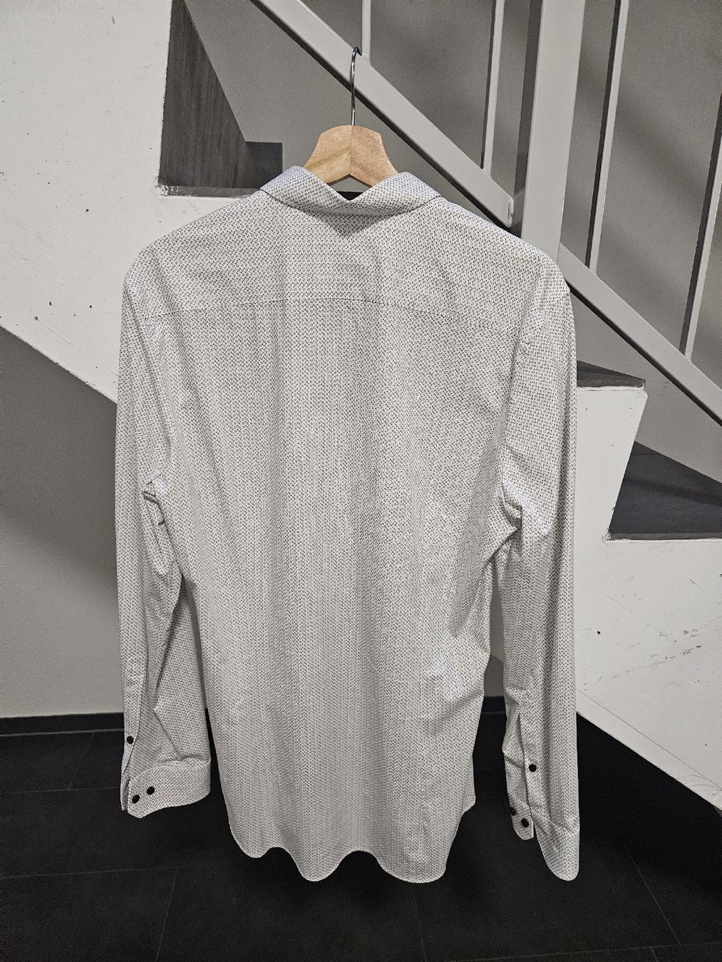 Camicie: Herrenhemd OLYMP SUPER SLIM 24/7 Grösse 42 gemustert – Usato da Buchs ZH venduto da rit_s6kv 7
