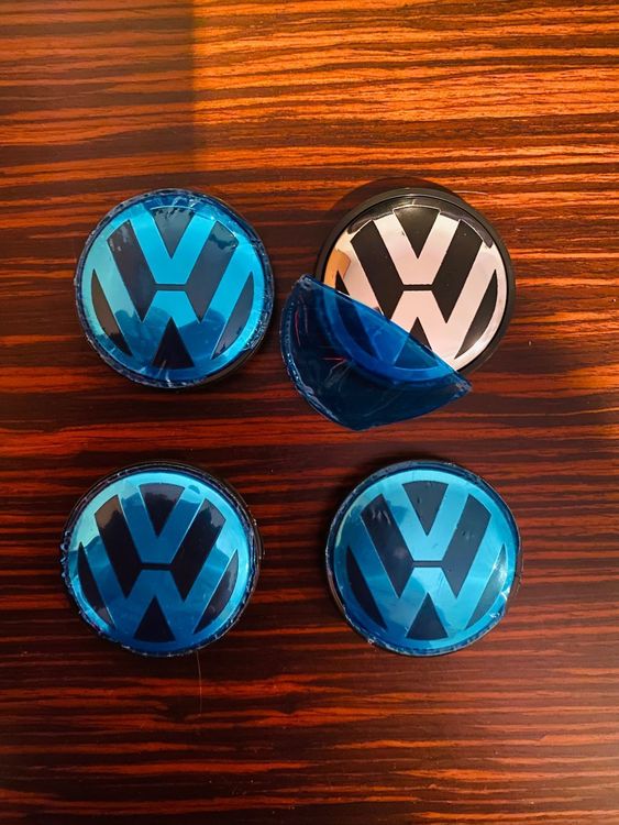4 Radnabendeckel 56mm - Universal Für VW & Audi Felgen