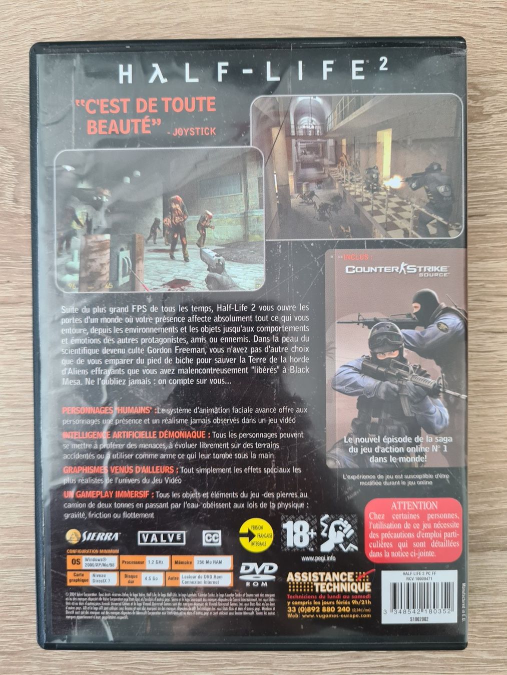 Giochi: Half-Life 2 (French) - PC – Usato da Carouge GE venduto da Gasco 1