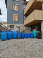 Kunststofffässer diverse Grössen, gebraucht 10 Stück