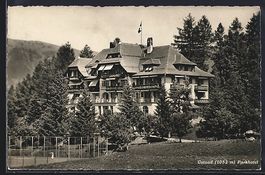 AK Gstaad, Parkhotel mit Tennisplatz