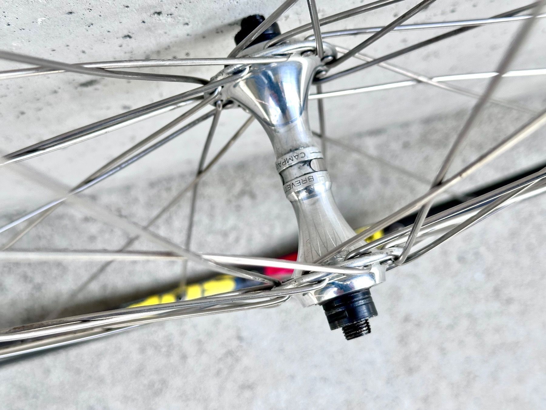 Campagnolo Pezzi di ricambio: Campagnolo FH/HB-00CH Chorus Mavic OPEN SUP Voderrad 28" ER – Usato da Luzern venduto da bikeandbeltcom 1