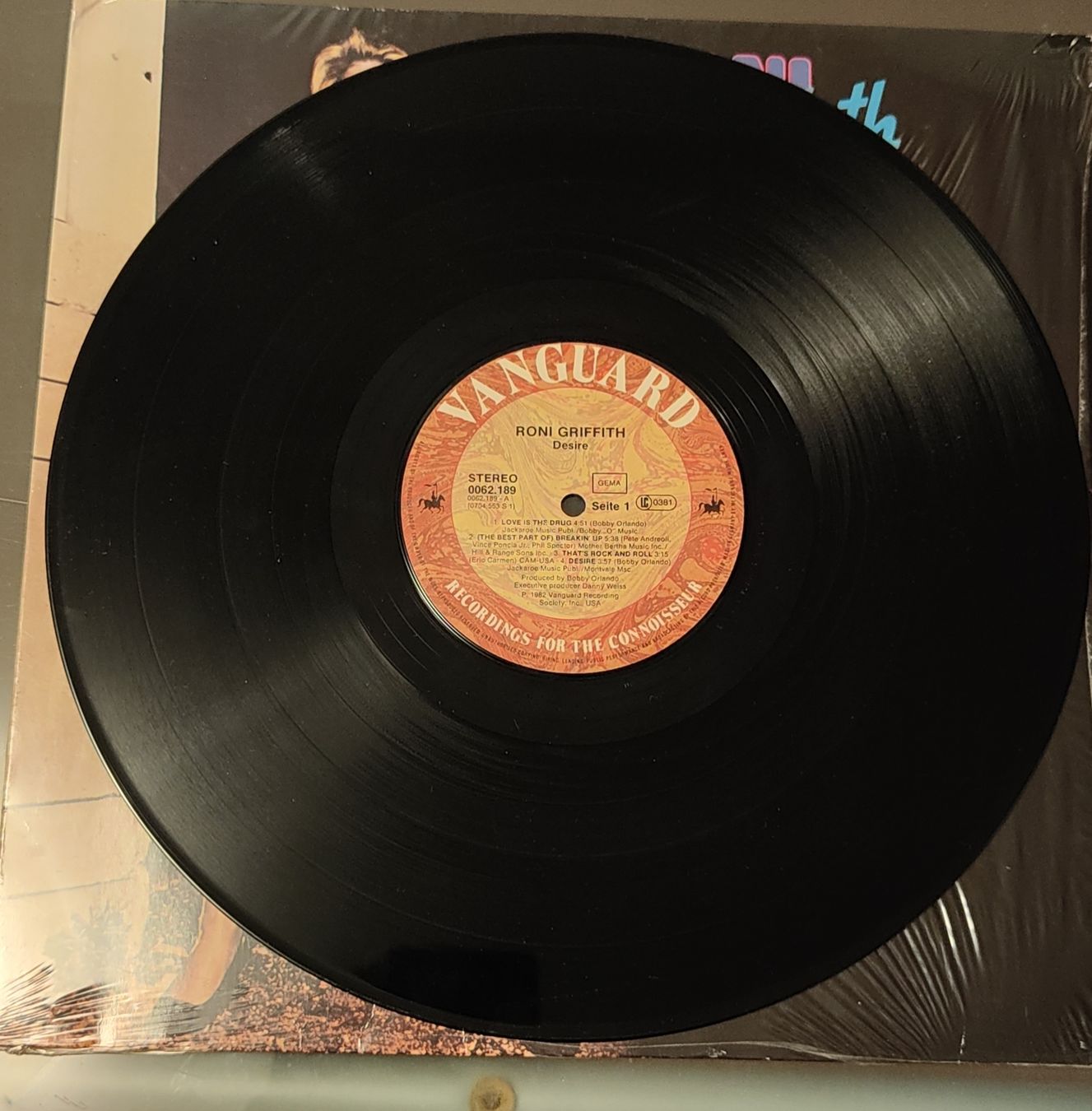 Dischi in vinile: LP disco vinile 33 Roni Griffith Desire - eccellente  – Usato da Massagno venduto da Massimo037 2